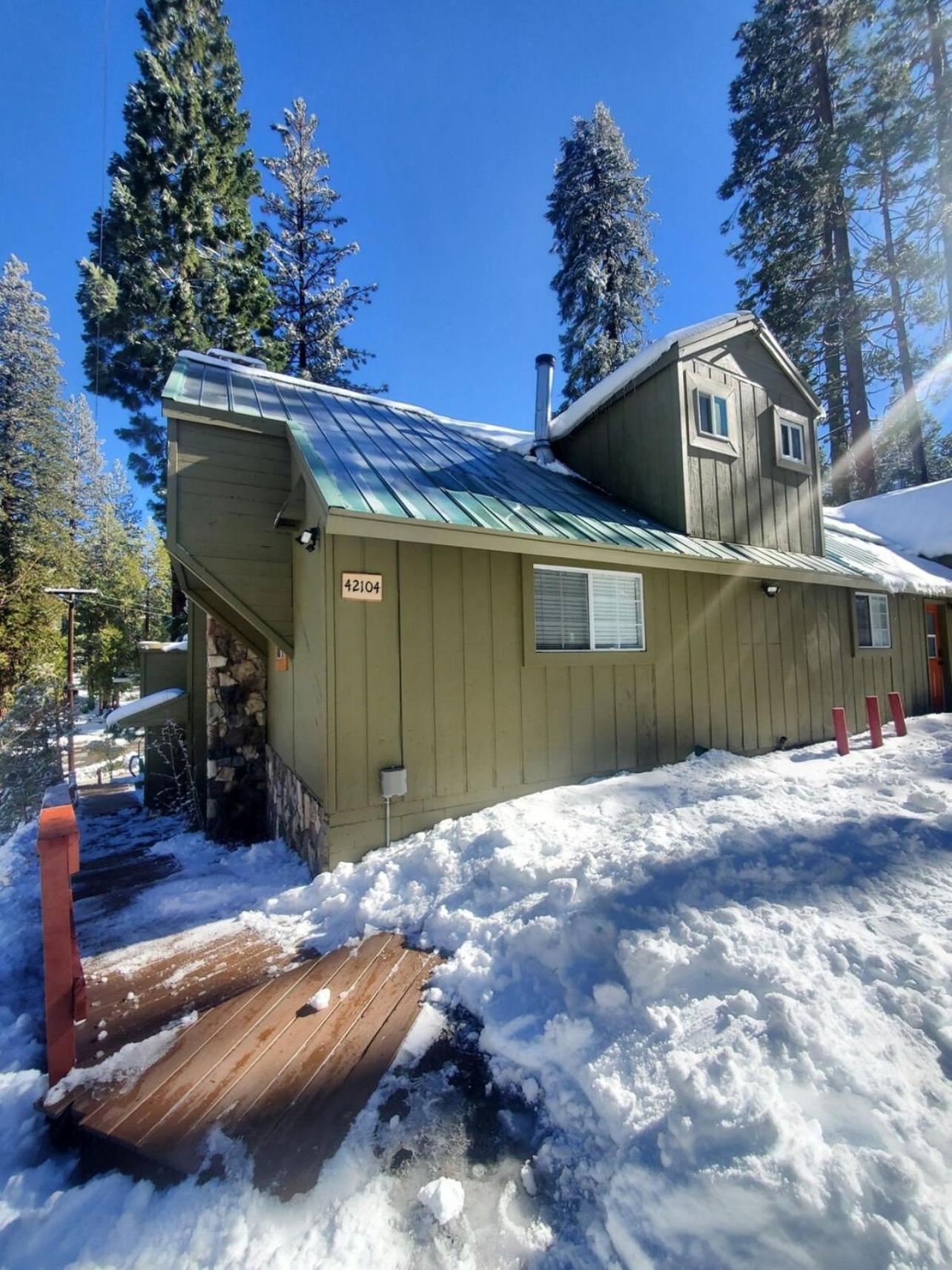 Bear Cave- Pet Friendly Suite In Shaver Lake Exterior foto